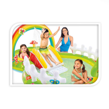 Loc de joacă cu apă Tęczowa Kraina, 290 x 180 x 104 cm