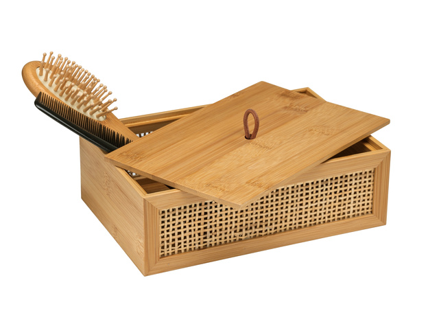 Cutie cosmetice ALLEGRE BAMBOO, 22 x 7 x 15 cm, WENKO