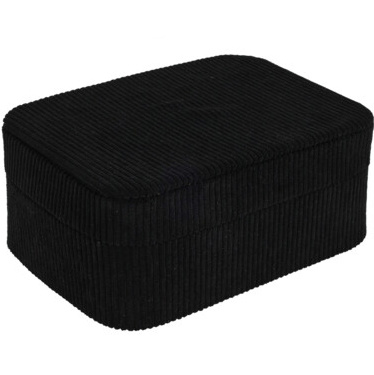 Cutie mică pentru bijuterii, catifea, 19 x 13,5 x 8 cm