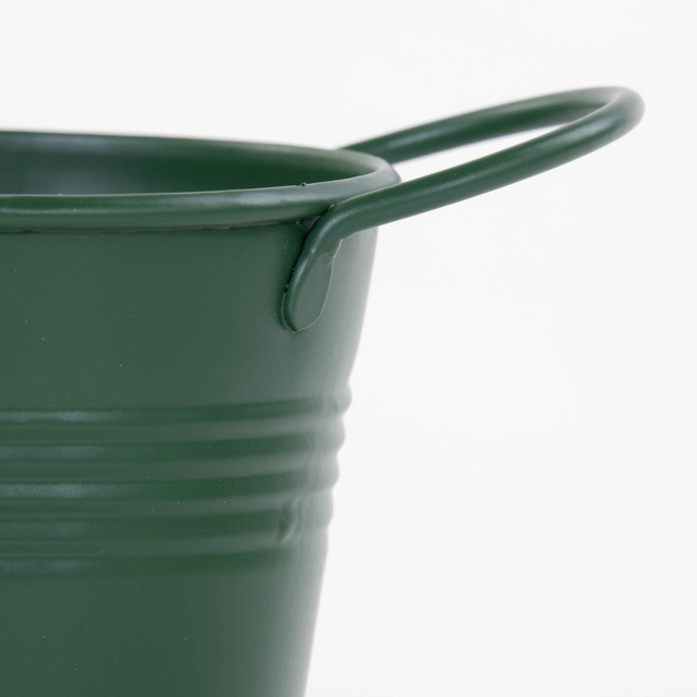 Jardiniera de flori pentru balcon Lingo, zincat, lung, 20 x 8,5 x 9,5 cm