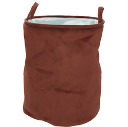 Coș pentru jucării din material, Ø 38 x 50 cm