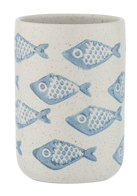 Pahar periuță de dinti ceramic AQUAMARIN, Wenko