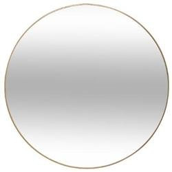 Oglindă rotundă aurie ALICE, Ø 76 cm