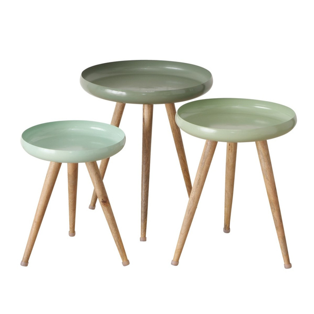 Set masuta de cafea Masdour, lemn de mango