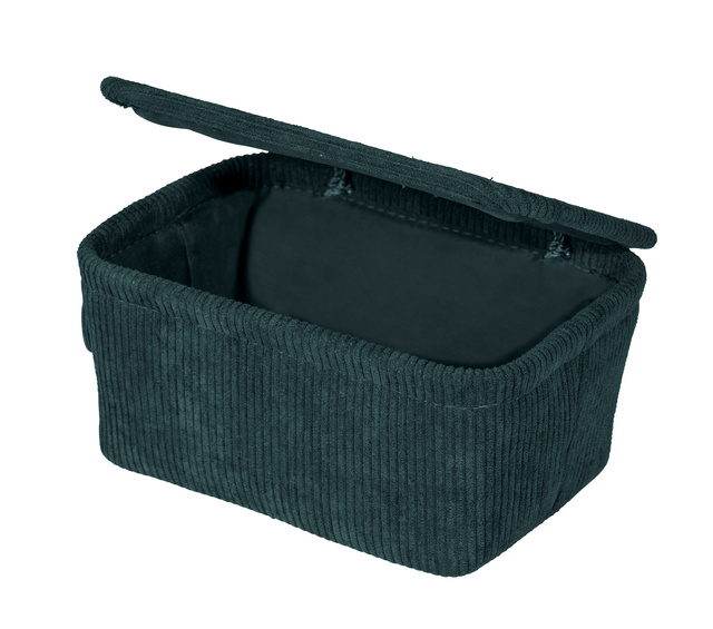 Cos de baie ANELA cu capac, 14 x 19 cm, WENKO