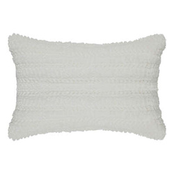 Perna decorativa blanita LIANI, 38 x 58 cm