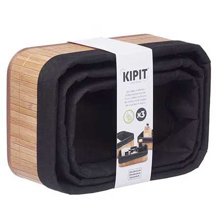 Set 3 coșuri pentru cosmetice de baie, 3 dimensiuni diferite