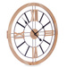 Ceas de perete mansarda, MDF + metal, 60 cm