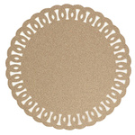 Suport de masa, sclipici, GUIRLANDE, Ø 38 cm