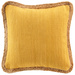 Perna decorativa cu margini din iuta, 45 x 45 cm