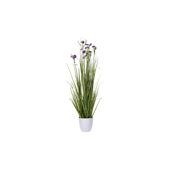 Floare artificială în ghiveci Flori de câmp, 95 cm