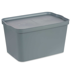 Recipient cu capac închis COMPACT, 24 l