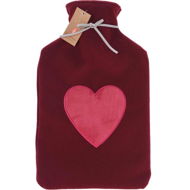 Husă pentru sticlă de apă caldă din tricot, 35 cm