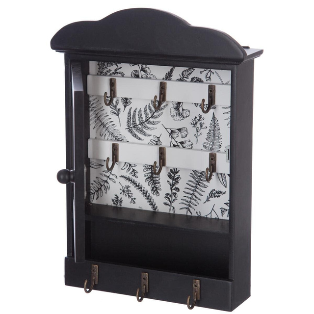 Dulap chei din lemn, cutie depozitare, stil vintage