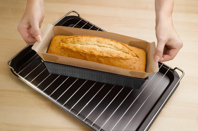 Set 2 suporturi de copt cu invelis non-stick PTFE