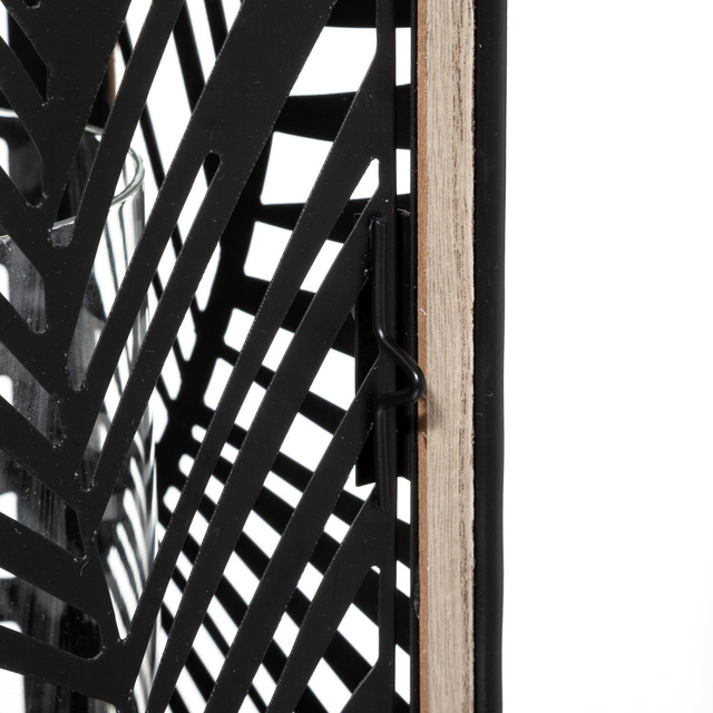 Felinar metalic ajurat, inaltime 38 cm