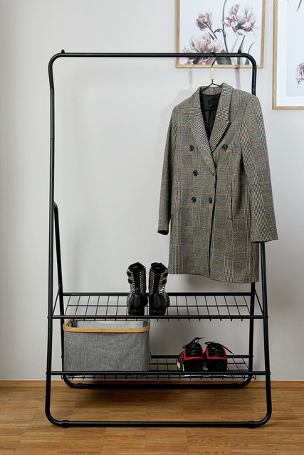 Suport pentru haine cu rafturi SHIVA, WENKO