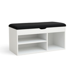 Dulap pentru pantofi cu loc de șezut TRIA, 80 x 43 x 30 cm