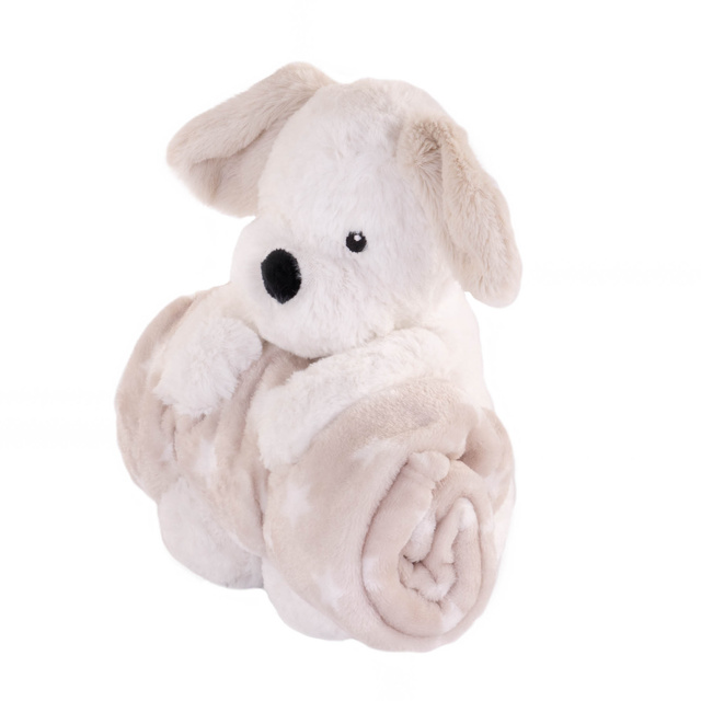 Pătură de lână cu o mascota, 75 x 100 cm