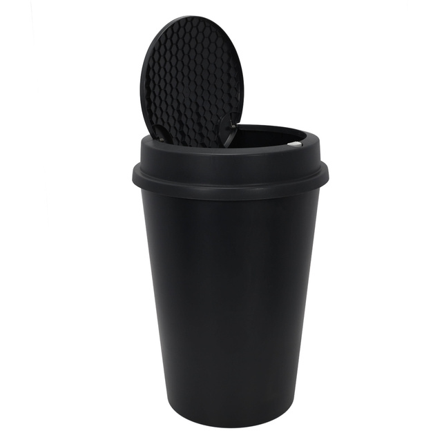 Coș de gunoi cu capac, 47 litri