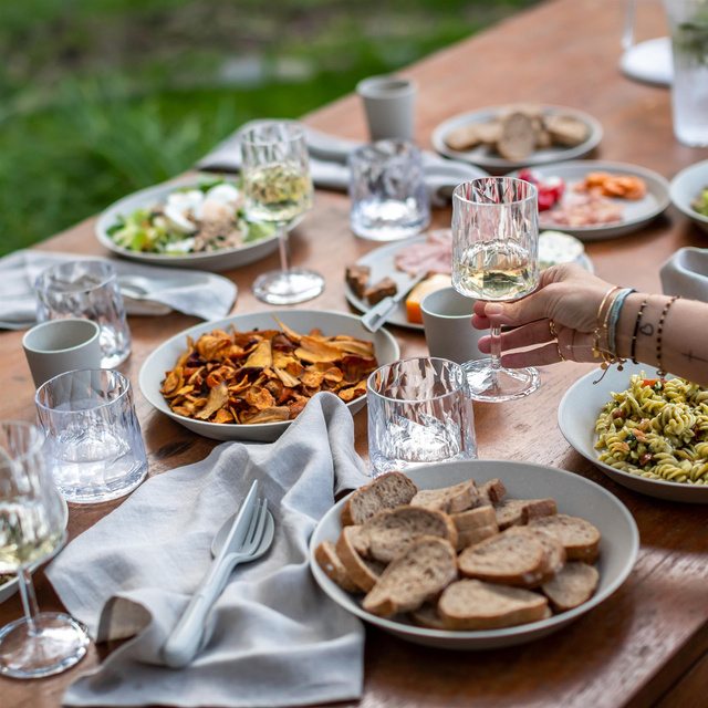  Farfurii, adânci CONNECT, Ø 24 cm, 4 bucăți, KOZIOL