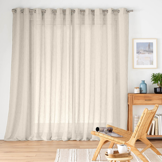 Perdeau lat cu ochiuri, efect in, CARLIN