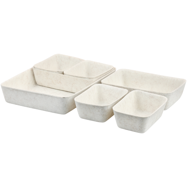 Set de organizatoare din fetru în dimensiuni diferite