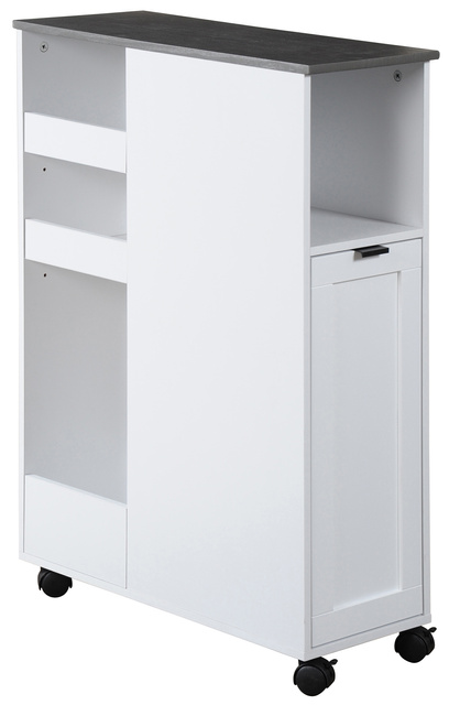 Carucior de bucatarie cu cos de gunoi, KESPER