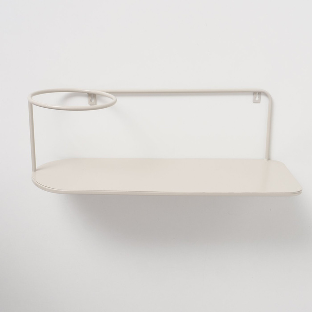 Raft metalic cu capac pentru plante PLUTO, 55 x 18 cm