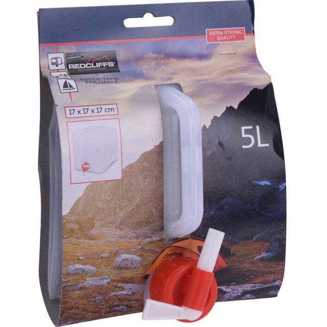 Recipient de apă cu robinet, pliabil, 5 litri