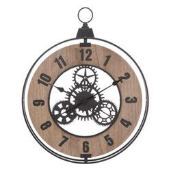 Ceas de perete cu mecanism la vedere, Ø57 cm
