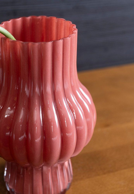 Vază decorativă din sticlă VUOKSI, 20 cm