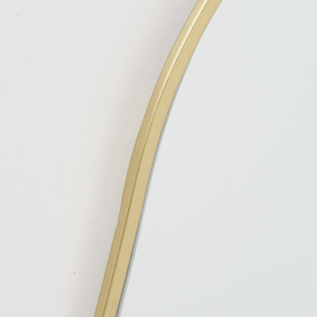 Oglinda in rama aurie Catteleya, forma neregulata, 32 x 25 cm