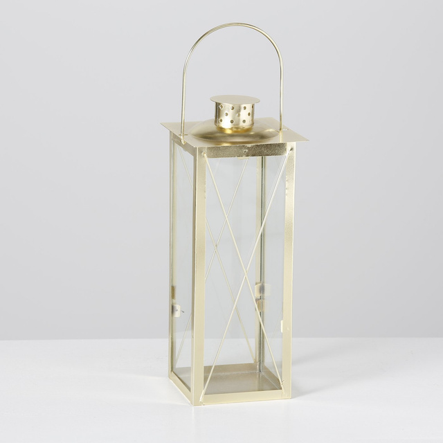 Set 2 felinare  Farol, auriu