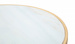 Masuta laterala, rotunda, rama aurie, 55 cm