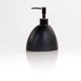 Dispenser sapun lichid MINERAL, Ceramica, Negru