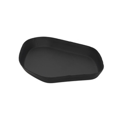 Tava decorativa metalica, 17,5 x 13,5 cm