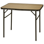 Masa de camping cu motiv lemn, pliabila, 90 x 60 x 30 cm