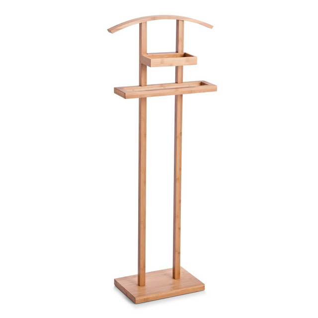 Umeraș pentru costum, haine, din bambus, 45x24x111 cm, ZELLER