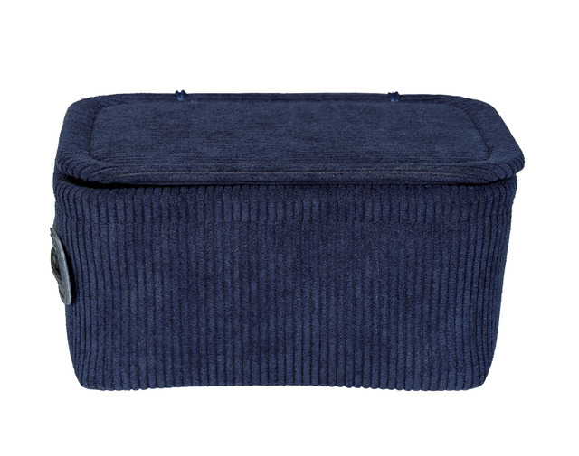 Cos de baie ANELA cu capac, 14 x 19 cm, WENKO