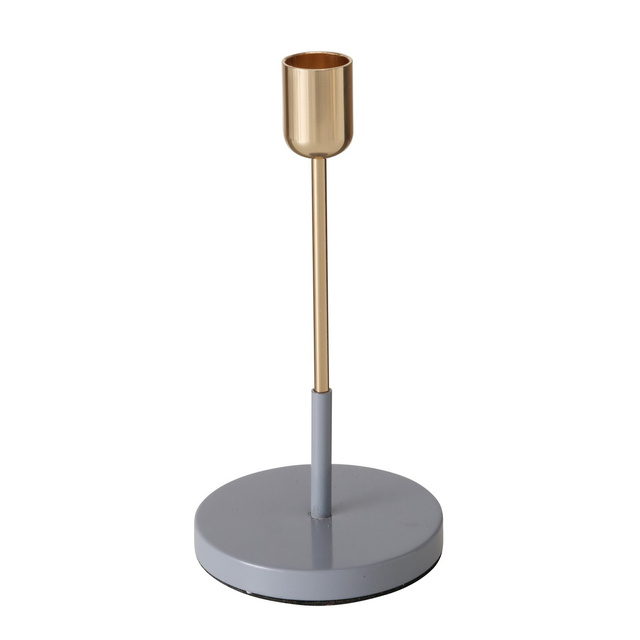 Set 2 suporturi metalice pentru lumanare Telmo