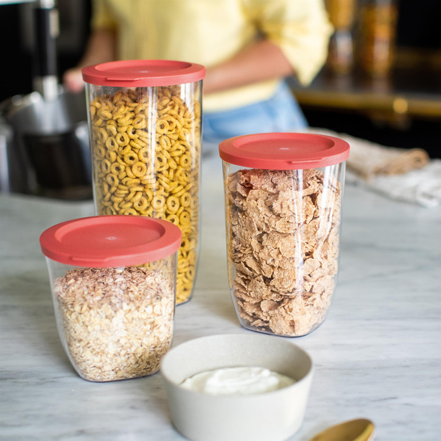 Recipient din plastic CONNECT pentru alimente vrac, ermetic, 2000 ml, KOZIOL