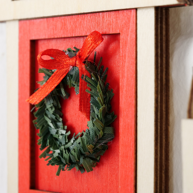 Ușa elfului DIY, decor pentru perete, 17 cm