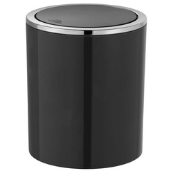 Coș de gunoi Swing, Negru, 2L, WENKO