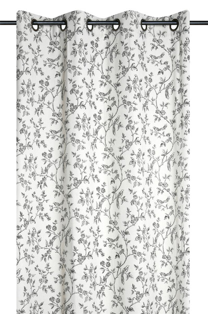 Acoperire pentru fereastră cu efect de in, CLARINE, 140 x 260 cm