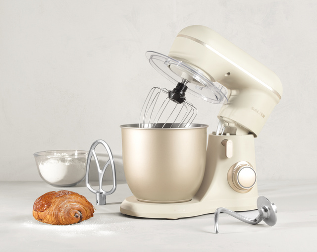 Robot de bucătărie SALTER BAKES 1300 W, 3 accesorii, 10 viteze, 4 l