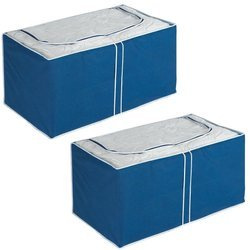 Husa pentru lenjerie de pat, haine Jumbobox AIR, 91 x 53 x 48 cm - 2 bucati in set, WENKO