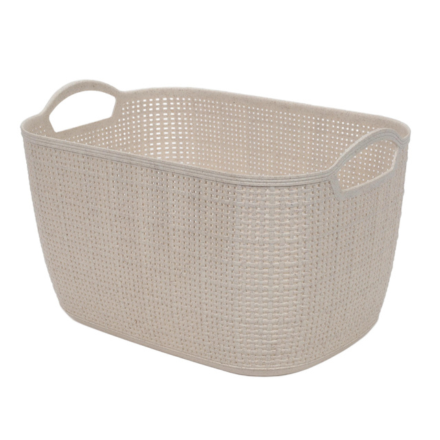 Coș de organizare din plastic, 35 x 24 x 21,5 cm