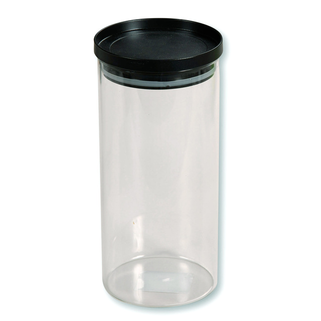 Borcan de depozitare din sticla, inchis ermetic, 10 x 20 cm, Kesper