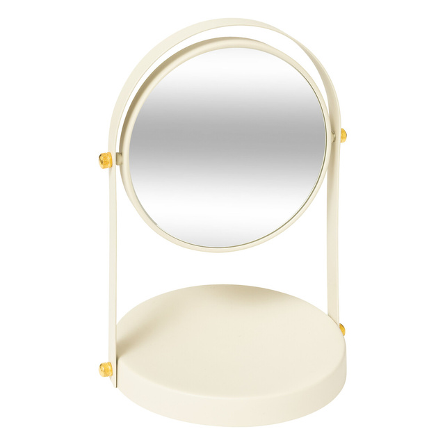 Oglindă rotundă Ivory cu pivot Duo
